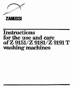 Zanussi Washer Z 9191 T-page_pdf